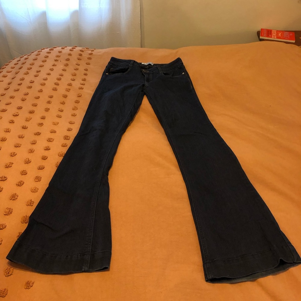 Nordstrom 70s inspired bell bottom jeans